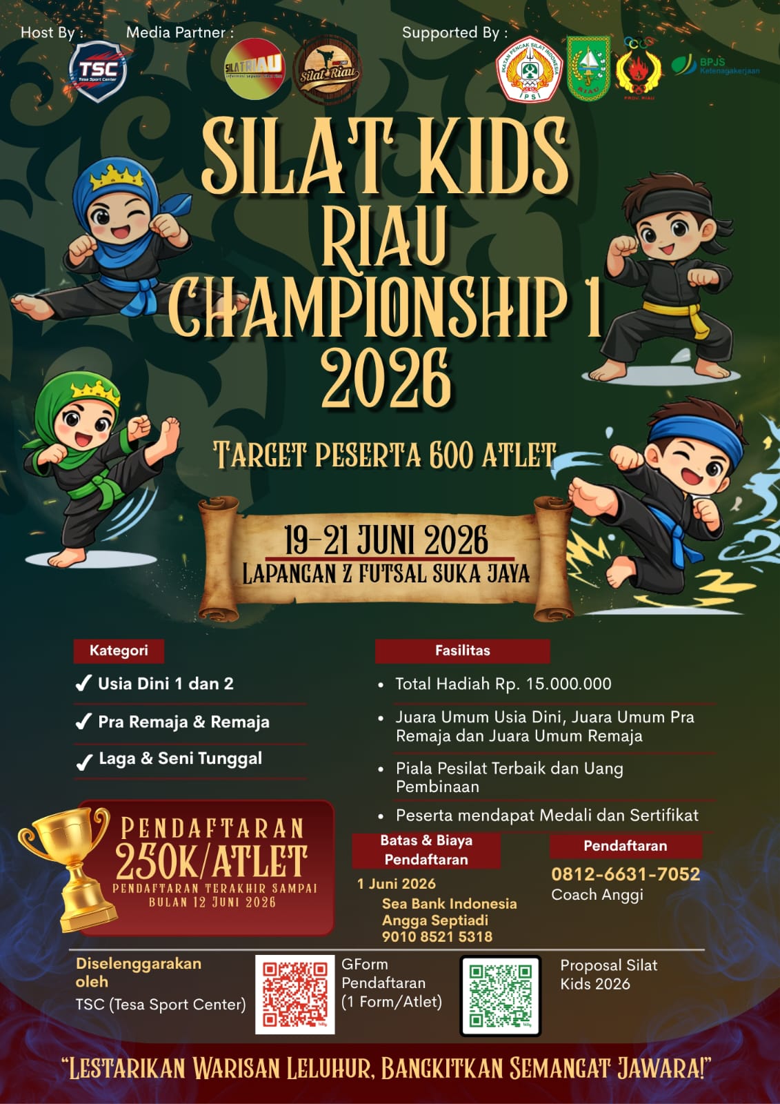 SILAT KIDS RIAU CHAMPIONSHIP 1 2026